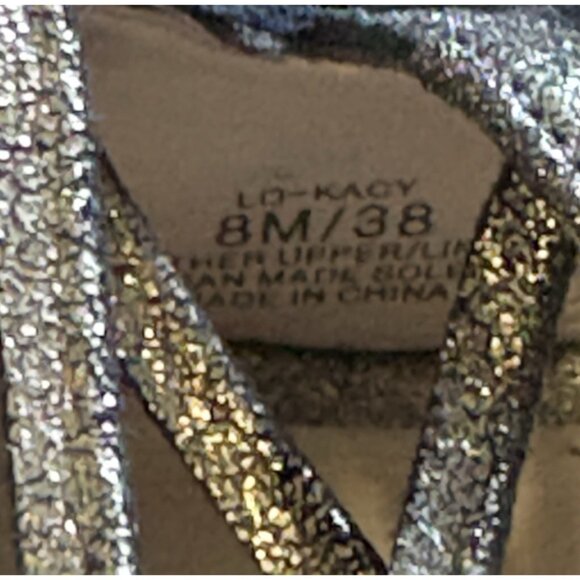 Louise et Cie Kacy Gladiator Heels Womens Size 8M Metallic Edgy Whimsigoth Fairy - Picture 12 of 12